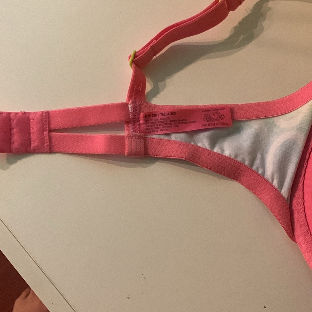 Fruit of the loom nwot padded heart bra 38d - Picture 10 of 12